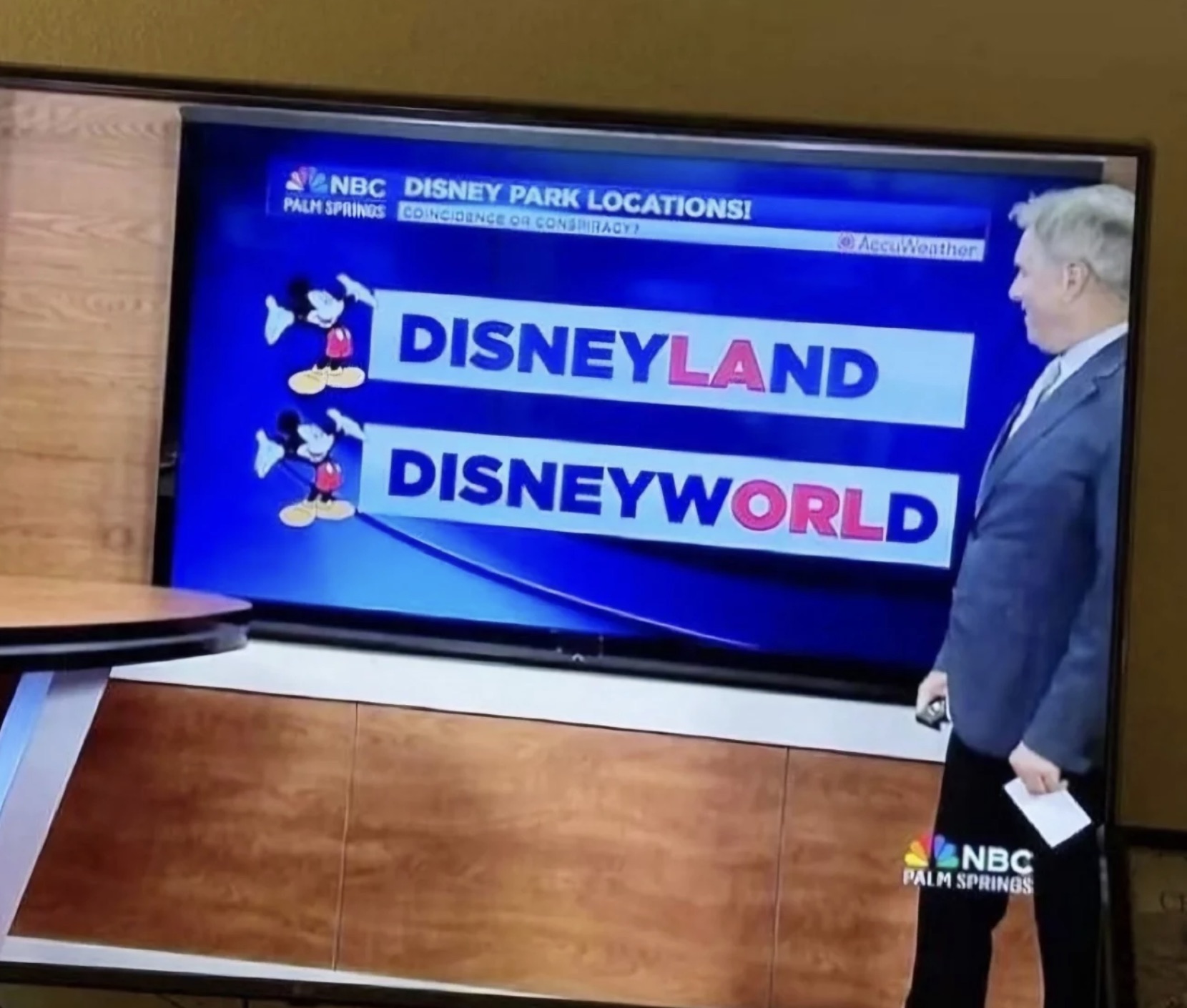 disneyland disney world nbc - Nbc Disney Park Locations! Palm Springs Coincidence Or Conspiracy AccuWeather Disneyland Disneyworld Nbc Palm Springs